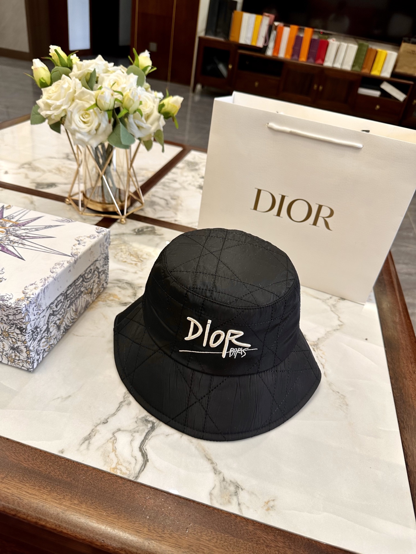 dior hat model 23